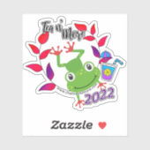 デザインされたカスタムプロモーションの追加 シール (シート)