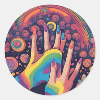 デザインされたシール ラウンドシール