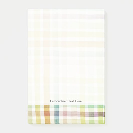 デザインされた水彩画の背景、テクスチャ2 ポストイット (正面)