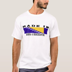 デザインでなされるボスニア及びヘルツェゴビナ Tシャツ