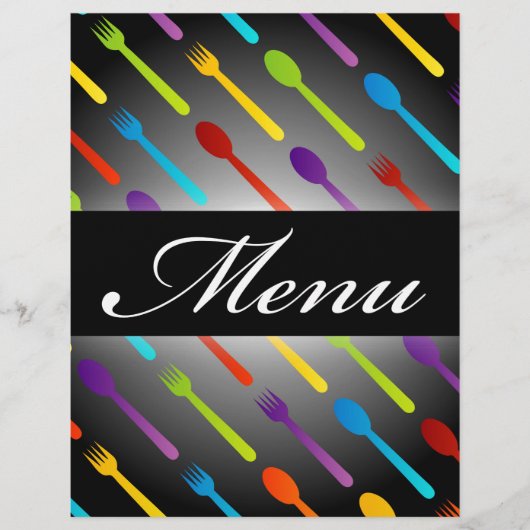 デザインとフォークを持つ要素 (正面)