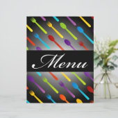 デザインとフォークを持つ要素 (スタンド正面)