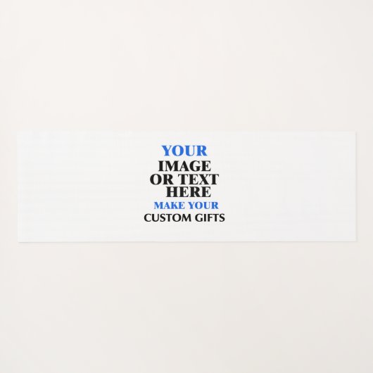 デザインと独自のカスタム作パーソナライズされた成 ヨガマット (裏面(横))