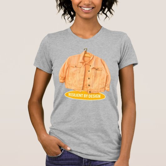 デザインによるレジリエンス Tシャツ (正面)