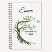 デザインによる弾力モダンパーソナライズされた ノートブック (正面)