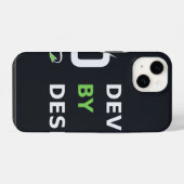 デザインによる邪悪なPhoneケース iPhoneケース (裏面横)