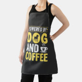 デザインに力をもらう犬のコーヒー好き エプロン (インサイチュ)