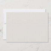 デザインに最適化された白色の形状 サンキューカード (正面)