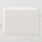 デザインに最適化された白色の形状 サンキューカード (裏面)