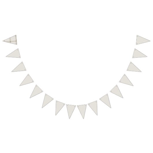 デザインに最適化された白色の形状 バンティングフラッグ (全)