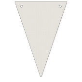 デザインに最適化された白色の形状 バンティングフラッグ (第3の旗)