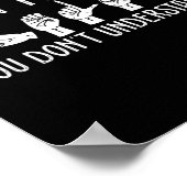 デザインのわからない部分はどこですか先生O ポスター (角)