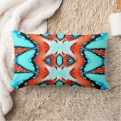 デザインのアメリカ人のMoJoの南西枕 ランバークッション (ブランケット)