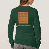 デザインのアーデンの学校 Tシャツ (裏面)