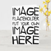 デザインのグリーティングカード カード (黄色い花)