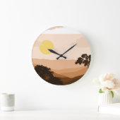 デザインのティック最高の：壁時計 ラージ壁時計 (ホーム)