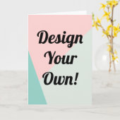 デザインのパーソナライズされたプレゼント カード (黄色い花)