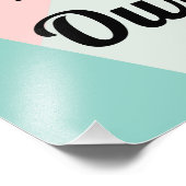 デザインのパーソナライズされたプレゼント フォトプリント            (角)