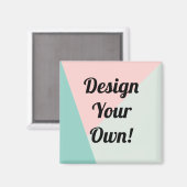 デザインのパーソナライズされたプレゼント マグネット (正面/裏面)