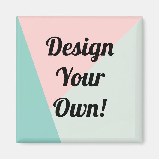 デザインのパーソナライズされたプレゼント マグネット (正面)