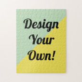 デザインのパーソナライズ ジグソーパズル (縦)