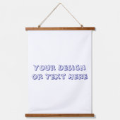 デザインのユニークカスタム 吊り下げ型タペストリー (正面)