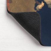 デザインの凝った服の皇后エリザベスのポートレート マウスパッド (コーナー)