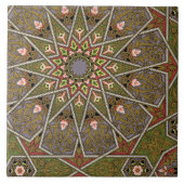 「デザインの勉強」からのIを、c.1874-76 (lithoめっきして下さい タイル (正面)