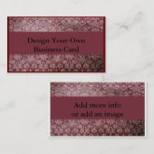 デザインの名刺 名刺 (正面/裏面)