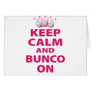 デザインの平静そしてBuncoを保って下さい