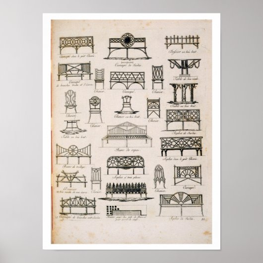 デザインの庭の席の詳細A Compendium of Dr. ポスター (正面)