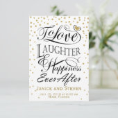 デザインの後に笑いと幸せを愛する (スタンド正面)