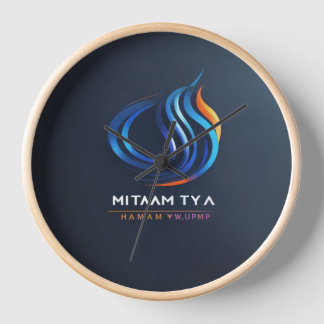 デザインの時間：カスタム壁時計の創造» 壁時計