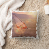 デザインの枕はウィンドサーフィンをします クッション (ブランケット)