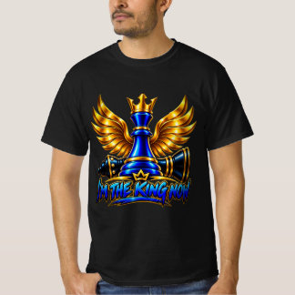 デザインの王様は俺だ クールなTシャツ Tシャツ