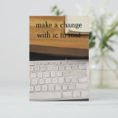 デザインの素晴らしい招待 招待状 (スタンド正面)