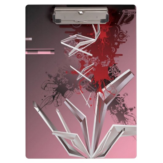 デザインの背景 クリップボード (正面)