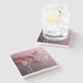 デザインの背景 ストーンコースター (横)