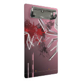 デザインの背景 ミニクリップボード (アングル)