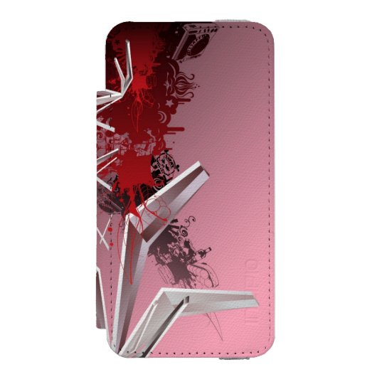 デザインの背景 INCIPIO iPhoneウォレットケース (フォリオ 正面)