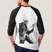 デザインの良い素晴男性へらしいTシャツ Tシャツ (裏面)