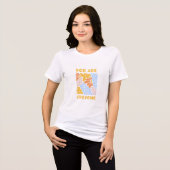 デザインの良いTシャツ トライブレンドTシャツ (正面全面)