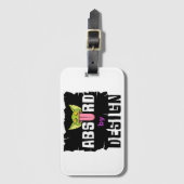 デザインの荷物のラベルによって不合理 ラゲッジタグ (正面縦)