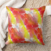 デザインの質の水彩画の背景 クッション (ブランケット)