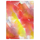 デザインの質の水彩画の背景 クリップボード (裏面)