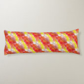 デザインの質の水彩画の背景 ボディピロー (裏面)