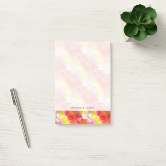 デザインの質の水彩画の背景 ポストイット (オフィス)