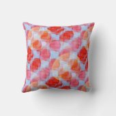 デザインの質の背景からのまぶしさ クッション (裏面)