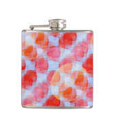 デザインの質の背景からのまぶしさ フラスク (正面)