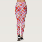 デザインの質の背景からのまぶしさ レギンス (裏面)